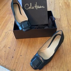 Cole Haan black pumps
